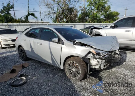 2015 Toyota Corolla L z USA, uszkodzony, nr VIN 2T1BURHEXFC302198